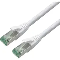 Roline RM Patchkabel Cat.6A S/FTP (PiMF), wei, 10 m