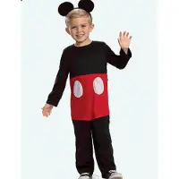 Disguise Disney Mickey Classic Costume Rouge 5-6 Years Enfants