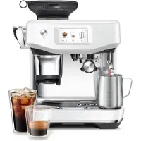 Sage Machine à expresso sel de mer avec extraction à froid - - SES882SST4FEU1 - the barista touch impress