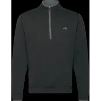 Adidas T-Shirt fonctionnel 'Lightweight Half-Zip' gris / noir