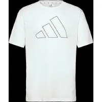 Adidas T-Shirt fonctionnel noir / blanc