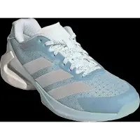 Adidas Chaussure de sport 'Adizero Counterblast' bleu clair / gris argenté / blanc cassé