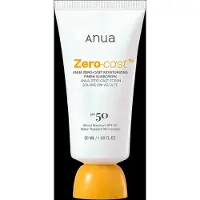 ANUA - Zero-Cast Moisturizing Finish Sunscreen - Crème solaire waterproof