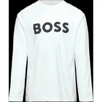 BOSS Blouse - Blanc av. Marine - - 14 ans (164) - Blouse