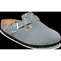 Birkenstock Mule 'Boston' bleu-gris