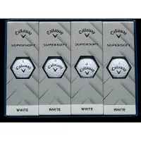 Callaway Supersoft 2025 White Basic Balles de golf