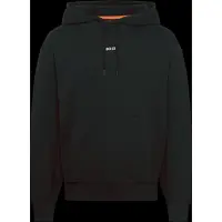 BOSS Sweat-shirt 'We Small' noir / blanc