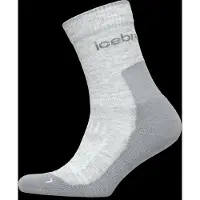 Icebreaker Merino Hike+ Light Crew Socks Gris EU 35-37 Femme