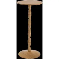 Design House Stockholm Pedestal Table Oak