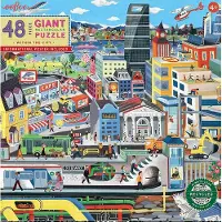 Eeboo Puzzle Dans la Ville - 26 à 50 pièces