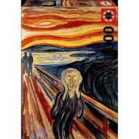 Educa Puzzle - - Le Cri. Edvard Munch - 1000 pièces