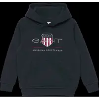 Gant Sweat bleu marine / gris fumé / rouge sang / blanc
