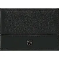 HUGO Quantic 6cc 10274121 Red Wallet Noir Homme