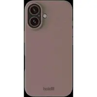Holdit Coque Silicone pour Apple iPhone 16 - Mocha Brown