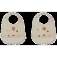 Liewood Bavoirs - Silicone - 2 Pack - Tilda - Anniversaire Multi - - UneTaille - Bavoir