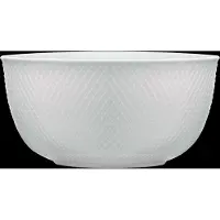 Lyngby Porcelæn Ensemble De Bols Rhombe White 17.5 Cm