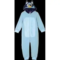 Bluey Fleece Bluey Sleepsuit Bleu 4 Years