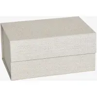 OYOY Boîtes de rangement L24 x W17 x H12 marron