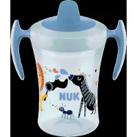 Nuk Gobelet d'entraînement bleu, +6 mois, 230 ml, Evolution