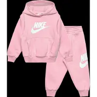 Nike Survêtement 'CLUB FLEECE' rose ancienne / blanc