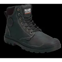 Palladium Bottines à lacets 'PAMPA' noir