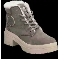 Palladium Pallarise NBK L Veterschoenen Hak - taupe - Maat 40