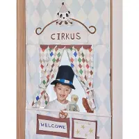 OYOY Porte de jeu - 192 cm - Théâtre et Cirque - Bleu - - UneTaille - Jouets
