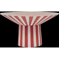OYOY Centre de table Toppu haut rouge