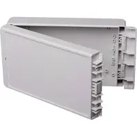 Bopla BOCUBE IP67 enclosure, ABS, RAL 7035 (Boîtier), Accessoires électroniques + boîtier, Gris