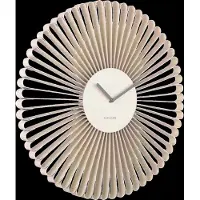 Karlsson - Horloge murale Cascara - Blanc - 50x50x50cm