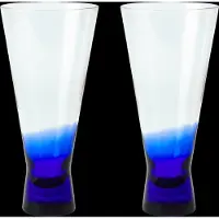 Broste Copenhagen Verres à cocktail Konus 25cl bleu lot de 6 pièces