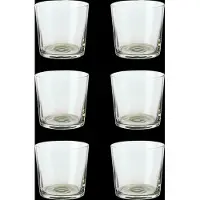 Broste Copenhagen Verres Hue 15cl vert olive lot de 6 pièces