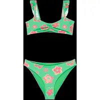 Roxy Tropicool Bralette Bikini Vert 16 Years Fille