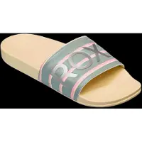 Roxy Slippy Ii Printed Slides Beige,Vert EU 36 Femme