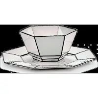 Serax Carte Blanche Bol à Céréales - Lot de 2