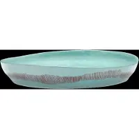 Serax Feast Plat de Service M Azure|Red Stripes