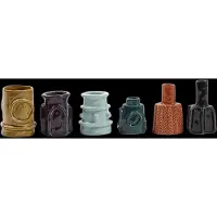 Serax Molly Glazed Vase - Lot de 6