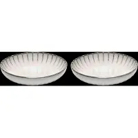 Serax Assiette à petit-déjeuner Inku 19 cm set de 2