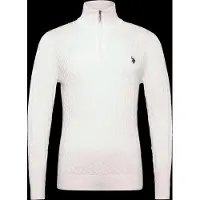 U.S. POLO ASSN. Pull-over 'UMRomeo' blanc