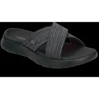 SKECHERS Mule 'Go Walk Flex' gris / noir