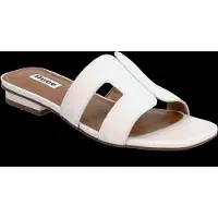 Dune London Mule 'Loupe' blanc