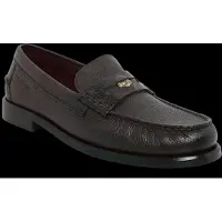 Tommy Hilfiger Mocassin 'Pebble Grain Penny' chocolat