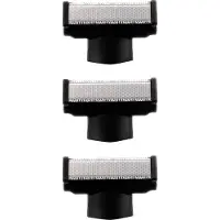 Melissa Ensemble de 3 têtes de rasage pour tondeuse à barbe et corps
