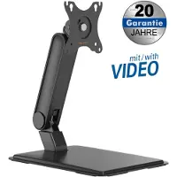 My Wall HL58L Pied pour écran 43,2 cm (17") - 81,3 cm (32") Pied (Tables, 32", 8 kg), Support de moniteur, Noir