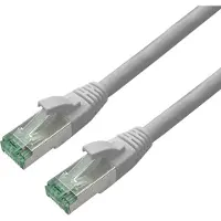 Roline RM Patchkabel Cat.6A S/FTP (PiMF), grau, 7 m