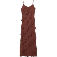 Vero Moda Robe 'VMIcelyn' rouille