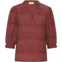Cream Chemisier 'Lyc' marron