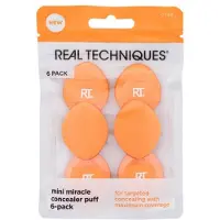 Real Techniques Miracle Mini lot d’éponges à maquillage mini 6 pcs