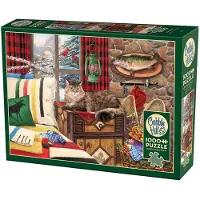 Cobble Hill Lodge Cat – Puzzle 1000 pièces