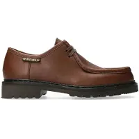 Mephisto Chaussure à lacets 'Schnürschuh Herren Peppo Echtleder in dunkelblau' marron
